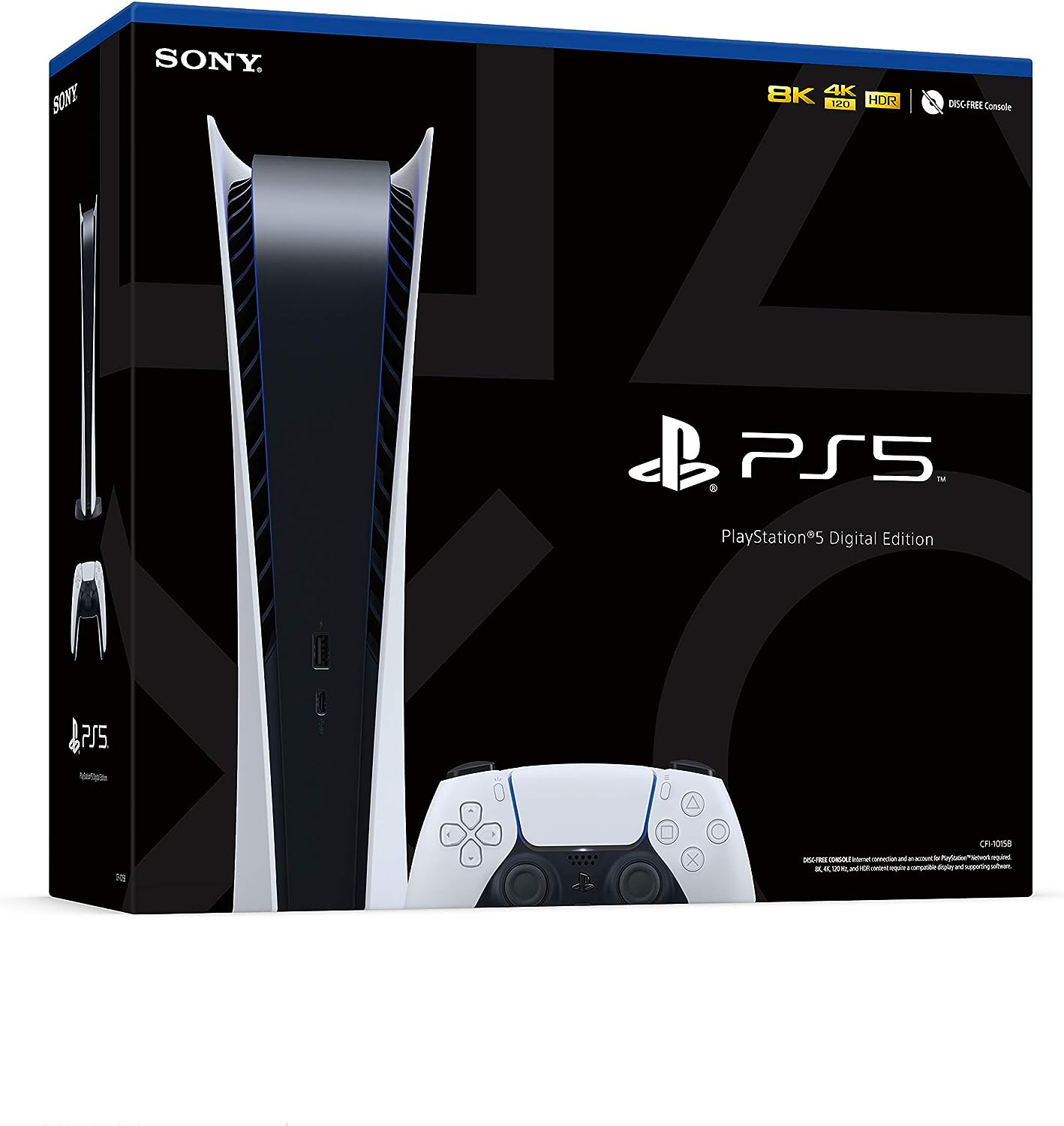 PlayStation 5 Digital Edition - CFI 1200B – Infkart PlayStation 5 Digital Edition - CFI 1200B – Infkart