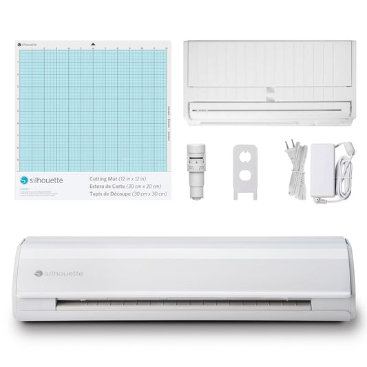 Silhouette Cameo 5 Desktop Cutting System (White, 12")